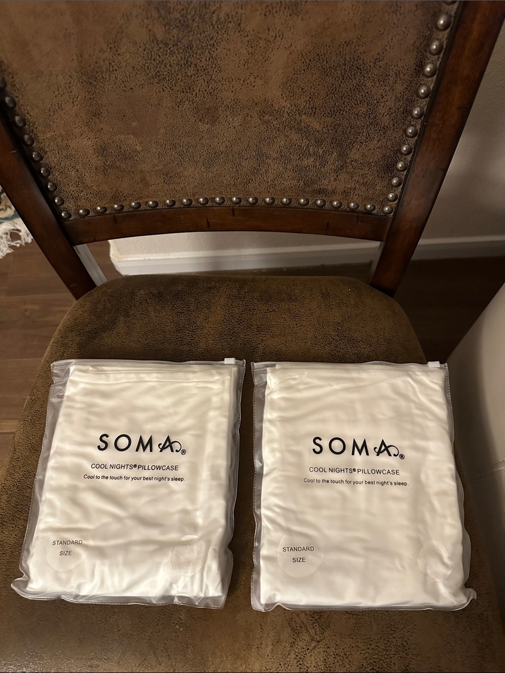 Soma White Cool Nights Pillowcase Set (2 Pack)
